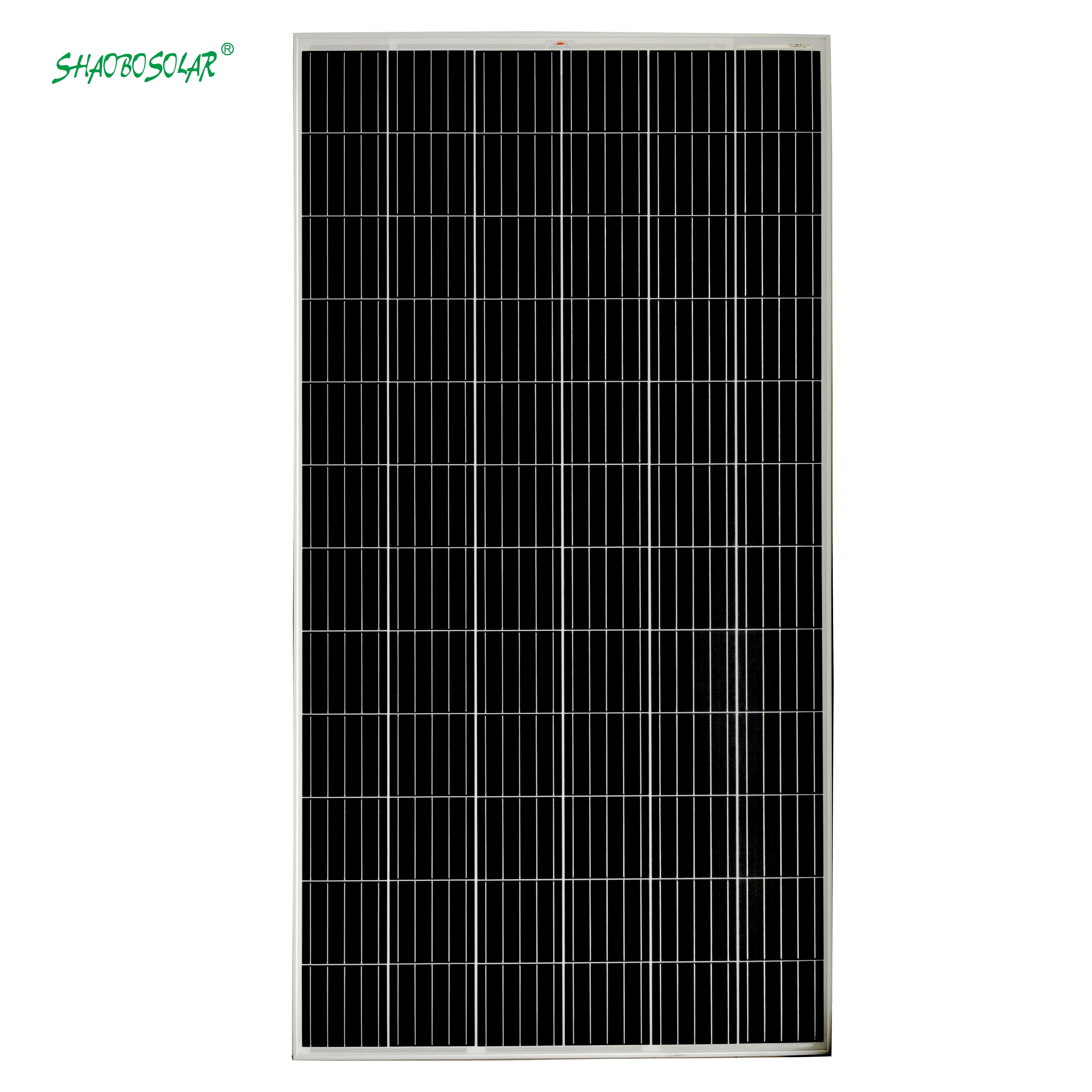 300w 320w 325w 330w Poly 72 Cells Shaobo Solar Pv Module